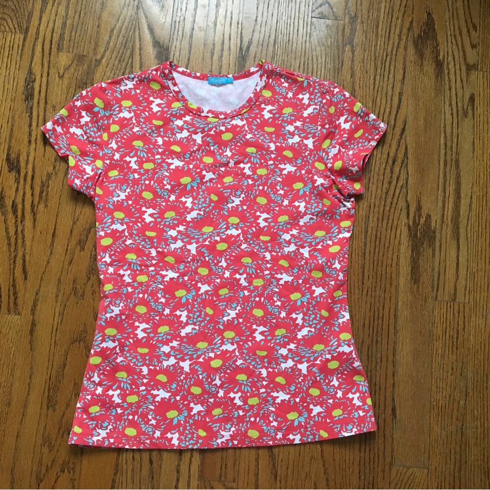 J McLaughlin Catalina cloth short sleeve top. Sz XS
